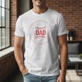 Baseball Dad Father Family Matching Premium Men T-Shirt