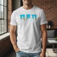 Baseball Dad Ice Cream Drip Happy Fathers Day Premium Men T-Shirt Baseball Dad Ice Cream Drip Happy Fathers Day Premium Men T-Shirt