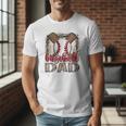Baseball Dad Leopard Proud Ball Dad Game Day Men T-Shirt Baseball Dad Leopard Proud Ball Dad Game Day Men T-Shirt