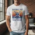 Baseball Dad Like A Normal Dad Only Cooler Men T-Shirt Baseball Dad Like A Normal Dad Only Cooler Men T-Shirt