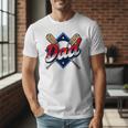 Baseball Dad Baseball Premium Men T-Shirt Baseball Dad Baseball Premium Men T-Shirt