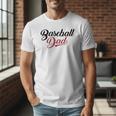 Baseball Dad Script Men T-Shirt