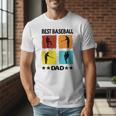 Best Baseball Dad Baseball Baseball Player Dad Saying Men T-Shirt