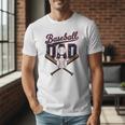 Cool Baseball Dad For Vintage Father's Day Game Day Men T-Shirt Cool Baseball Dad For Vintage Father's Day Game Day Men T-Shirt