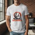 Fathers Day Baseball Dad Parent Premium Men T-Shirt Fathers Day Baseball Dad Parent Premium Men T-Shirt