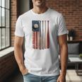 Patriotic USA Flag American Baseball Dad 4th Of July Men T-Shirt Patriotic USA Flag American Baseball Dad 4th Of July Men T-Shirt