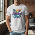 Retro Baseball Dad Dripping Ice Cream Father's Day Men T-Shirt Retro Baseball Dad Dripping Ice Cream Father's Day Men T-Shirt