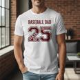 SENIOR BASEBALL DAD 2025 MAROON BASEBALL DAD SENIOR 25 4 Men T-Shirt SENIOR BASEBALL DAD 2025 MAROON BASEBALL DAD SENIOR 25 4 Men T-Shirt