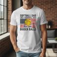 Softball Dad Like Baseball Dad But With Bigger Balls Men T-Shirt Softball Dad Like Baseball Dad But With Bigger Balls Men T-Shirt