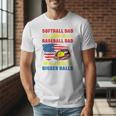 Softball Dad Like A Baseball Dad But With Bigger Balls Premium Men T-Shirt Softball Dad Like A Baseball Dad But With Bigger Balls Premium Men T-Shirt
