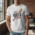 Vintage 1 Baseball Dad Daddy Father's Day From Son Daughter Men T-Shirt Vintage 1 Baseball Dad Daddy Father's Day From Son Daughter Men T-Shirt