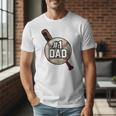 Vintage Father's Day 1 Baseball Dad Baseball Lovers Players Men T-Shirt Vintage Father's Day 1 Baseball Dad Baseball Lovers Players Men T-Shirt