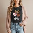 Ball Mom Football Baseball Mom Heart Women T-Shirt Ball Mom Football Baseball Mom Heart Women T-Shirt