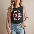 Baseball Ban The Wave Baseball Mom Player Coach Fan Women T-Shirt Baseball Ban The Wave Baseball Mom Player Coach Fan Women T-Shirt