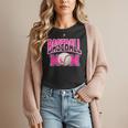 BASEBALL MOM BREAST CANCER RIBBON PINK SPORTS MOM Women T-Shirt BASEBALL MOM BREAST CANCER RIBBON PINK SPORTS MOM Women T-Shirt