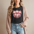 Baseball Mom Coquette Pink Bow Baseball Mom Women T-Shirt Baseball Mom Coquette Pink Bow Baseball Mom Women T-Shirt