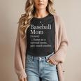 Baseball Mom Definition Sarcastic Sports Women T-Shirt Baseball Mom Definition Sarcastic Sports Women T-Shirt