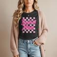 Baseball Mom And Pink Grid Sports Mother Mama Player Women T-Shirt Baseball Mom And Pink Grid Sports Mother Mama Player Women T-Shirt