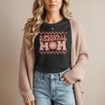 Baseball Mom Baseball Player Mama Women Groovy Women T-Shirt Baseball Mom Baseball Player Mama Women Groovy Women T-Shirt