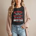 Baseball Moms My Kids Are Dirty Too Women T-Shirt Baseball Moms My Kids Are Dirty Too Women T-Shirt