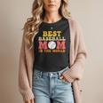 Best Baseball Mom In The World Baseball Women T-Shirt