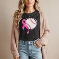 Breast Cancer Awareness Baseball Mom Women T-Shirt Breast Cancer Awareness Baseball Mom Women T-Shirt