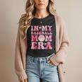 Coquette Bow In My Baseball Mom Era Baseball Mama Mother Day Women T-Shirt