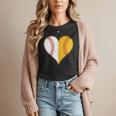 Cute Love Baseball Fast Pitch Softball Heart Baseball Mom Women T-Shirt Cute Love Baseball Fast Pitch Softball Heart Baseball Mom Women T-Shirt