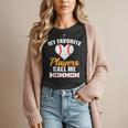 My Favorite Players Call Me MomMom Baseball Mom Mom Women T-Shirt