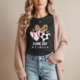 Game Day Vibes Soccer Baseball Mom Heart Women T-Shirt Game Day Vibes Soccer Baseball Mom Heart Women T-Shirt