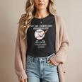 My Kid Might Not Always Swing Humors Baseball Mom Women T-Shirt