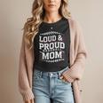 Loud & Proud Baseball Mom Mama Sport Cute Women T-Shirt