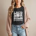 Loud Baseball Mom Builds Character Women T-Shirt