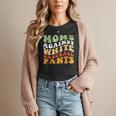 Moms Against Baseball Pants Retro Baseball Mom Women T-Shirt Moms Against Baseball Pants Retro Baseball Mom Women T-Shirt