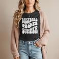 Retro Baseball Mom Summer Groovy Appreciation Women T-Shirt Retro Baseball Mom Summer Groovy Appreciation Women T-Shirt