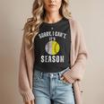 Sorry I Cant It's Season Vintage Softball Baseball Mom Women T-Shirt Sorry I Cant It's Season Vintage Softball Baseball Mom Women T-Shirt