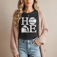 Vintage Baseball Home Florida State Outline Baseball Mom Women T-Shirt