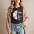 Warning Baseball Mom Will Yell Loudly Women T-Shirt Warning Baseball Mom Will Yell Loudly Women T-Shirt