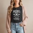 Women's Baseball Mom Moms Against Baseball Pants Proud Women T-Shirt