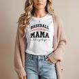 Baseball Mama Lets Go Boys Mother Baseball Mom Women T-Shirt