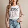 Baseball Mom Alphabet Women T-Shirt Baseball Mom Alphabet Women T-Shirt