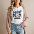 Baseball Mom Blue Varsity Baseball Mama Cute Mother's Day Women T-Shirt Baseball Mom Blue Varsity Baseball Mama Cute Mother's Day Women T-Shirt