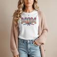 Baseball Mom Coquette Bow Mommy Ice Cream Mother's Day Mom Women T-Shirt Baseball Mom Coquette Bow Mommy Ice Cream Mother's Day Mom Women T-Shirt