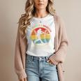 Baseball Mom I Created A Monster He Calls Me Mom Women T-Shirt