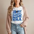 In My Baseball Mom Ear Blue Women T-Shirt In My Baseball Mom Ear Blue Women T-Shirt