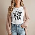 In My Baseball Mom Era Groovy Women T-Shirt