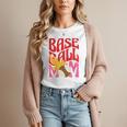 Baseball Mom Game Day Trendy Pink Leopard Mama Premium Women T-Shirt