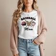Baseball Mom Leopard Heart Game Day Love Mommy Women T-Shirt Baseball Mom Leopard Heart Game Day Love Mommy Women T-Shirt