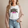 Baseball Mom Leopard Baseball Mama Life Girls Women Baller Premium Women T-Shirt