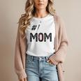 Baseball Mom Number One 1 Mother Baseball Lover Mother's Day Women T-Shirt